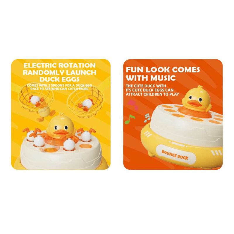 Electric Duck Catching Toy With Automatic Duck Ejection - Tafeen Toys