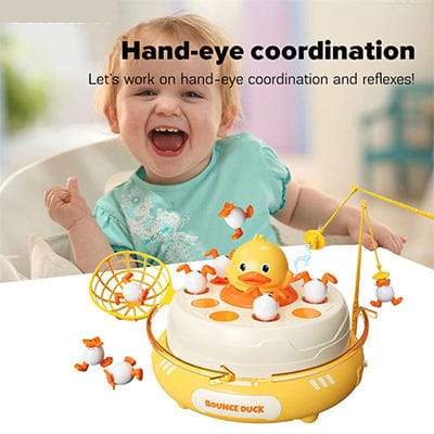 Electric Duck Catching Toy With Automatic Duck Ejection - Tafeen Toys