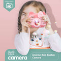 Camera Bubble Toy with Music and Light Effect