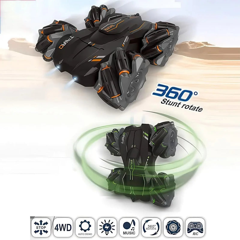 Drift Blunt Car for Kids, Double Sided Drive Car & Toy Car for Kids Four Wheels Drive Toy Car for Children – Black