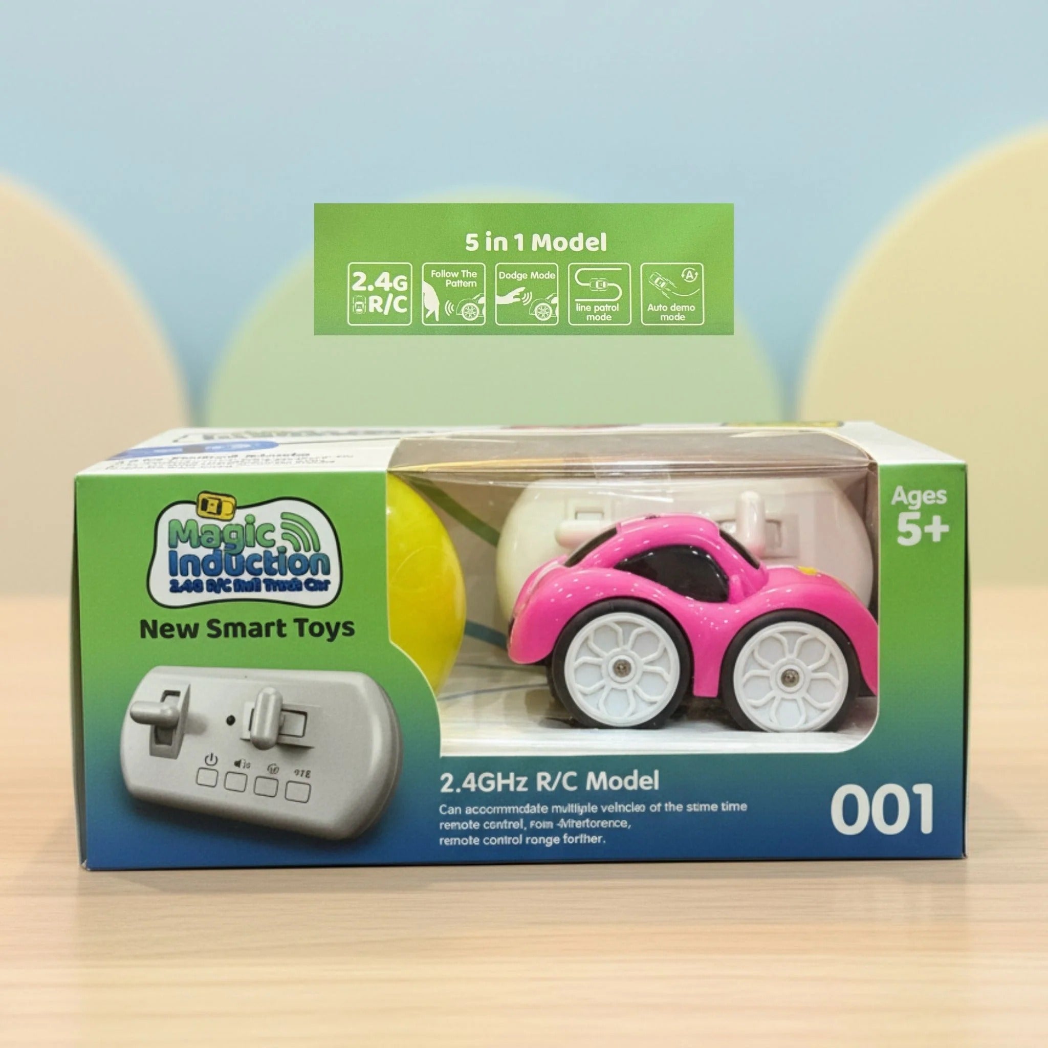 Induction & Remote Control Mini Magic Car