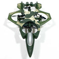 Sky Overlord Cyclone Stunt Jet – 2.4GHz RC, LED Lights, 360° Tricks