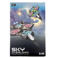 Sky Overlord Cyclone Stunt Jet – 2.4GHz RC, LED Lights, 360° Tricks